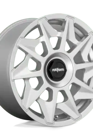 Luxury Rotiform R124 CVT Alloy Wheel 18x8.5 ET45 5x112 Gloss Silver 66.56mm C