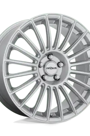 Rotiform R153 BUC Alloy Wheel 20x8.5 ET35 5x120 Gloss Silver 72.5mm CB Free Shipping