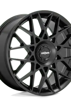Cheap Rotiform R165 BLQ-C Alloy Wheel 19x8.5 ET35 5x112 Matt Black 66.56mm C
