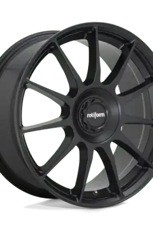 Rotiform R168 DTM Alloy Wheel 17x8 ET40 4x100/4x114 Satin Black 66.06m Flash Sale