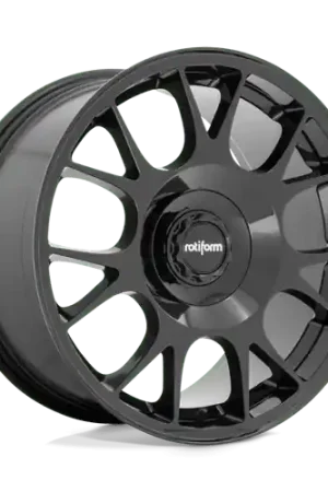 New Release Rotiform R187 TUF-R Alloy Wheel 19x8.5 ET45 5x100/5x112 Glossy Black 6