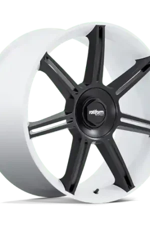 Rotiform FRA Alloy Wheel 22x10 ET56 5x130 Gloss White With Matt Black Mega Sale