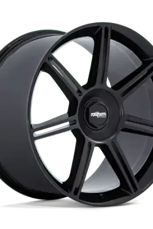 Express Delivery Rotiform FRA Alloy Wheel 22x12 ET60 5x130 Gloss Black With Matt Black