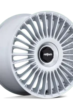 Authentic Rotiform RC202 GRZ Alloy Wheel 20x10 ET50 5x112/5x120 Gloss Silver 72.