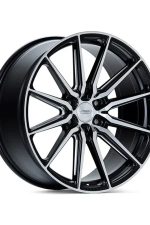 Clearance Vossen HF6-1 Alloy Wheel 24x10 ET25 6x139.7 Brushed Matte Black 106.1m