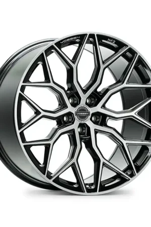 Bulk Order Vossen HF-2 Alloy Wheel 20x9 ET35 5x120 Brushed Gloss Black 72.56mm CB