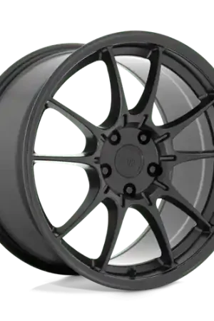 Certified Motegi MR152 SS5 Alloy Wheel 17x8 ET45 4x108 Satin Black 63.36mm CB