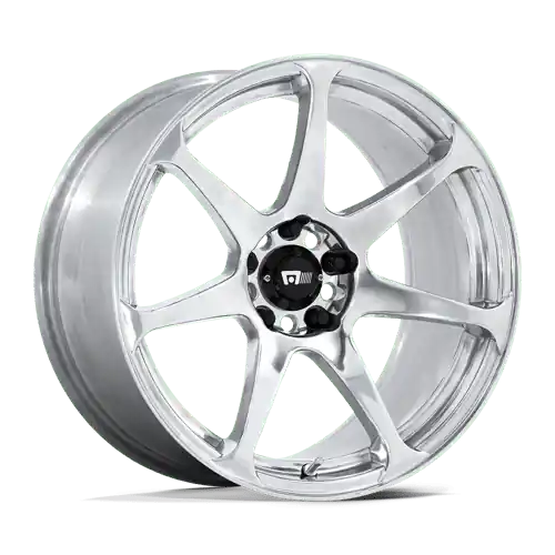 Viral Motegi MR154 BATTLE Alloy Wheel 17x8 ET30 5x120 Polished 72.56mm CB