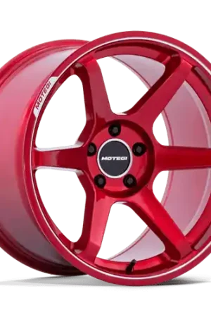 Motegi MR160 BATTLE VI Alloy Wheel 18x8.5 ET30 5x100 Cherry Red Metall Best Price