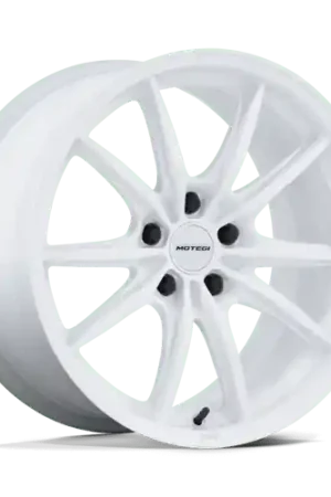 Motegi MR162 ZENTOKU Alloy Wheel 18x9.5 ET42 5x120 Gloss White 74.1mm Fan Favorite
