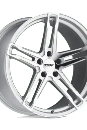 Bulk Order TSW MECHANICA Alloy Wheel 18x10.5 ET27 5x114 Silver With Mirror Cut Fa