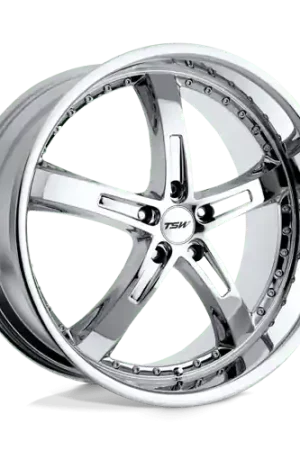 TSW JARAMA Alloy Wheel 18x9.5 ET20 5x120 Chrome 76.1mm CB Special Discount