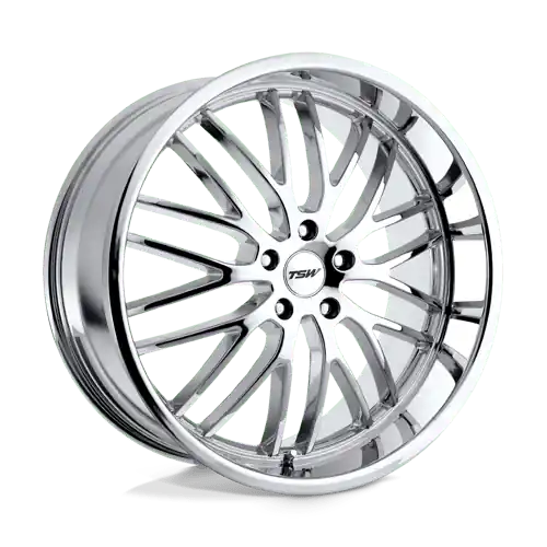 Trusted Brand TSW SNETTERTON Alloy Wheel 17x8 ET35 5x120 Chrome 76.1mm CB