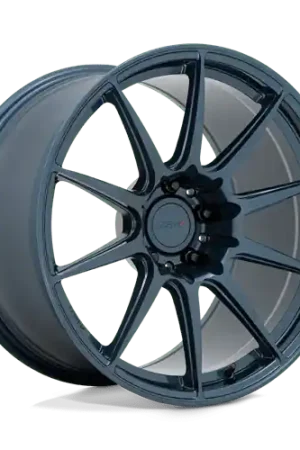 TSW KEMORA Alloy Wheel 18x8 ET35 5x114 Gloss Dark Blue 76.1mm CB Authentic