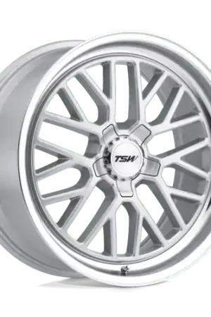 TSW HOCKENHEIM S Alloy Wheel 18x9.5 ET20 5x114 Silver With Mirror Cut Exclusive Offer
