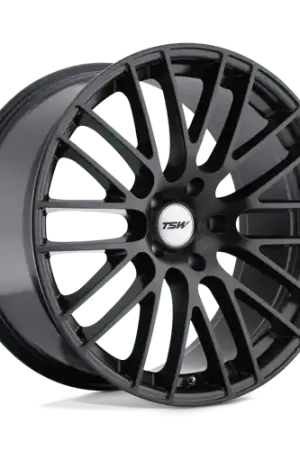 Fast Shipping TSW MAX Alloy Wheel 18x9.5 ET45 5x120 Matt Black 76.1mm CB