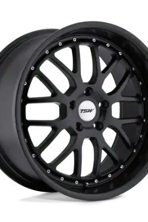 Direct From Factory TSW VALENCIA Alloy Wheel 18x9.5 ET40 5x112 Matt Black 72.1mm CB