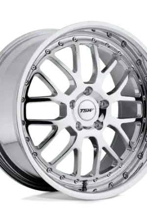 Hot Picks TSW VALENCIA Alloy Wheel 18x9.5 ET40 5x114 Chrome 76.1mm CB