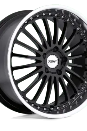 TSW SILVERSTONE Alloy Wheel 19x8 ET45 5x112 Gloss Black With Mirror Cu Today Only