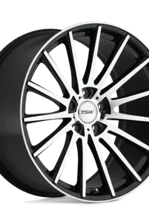 TSW CHICANE Alloy Wheel 19x8.5 ET43 5x112 Gloss Black With Mirror Cut Don’t Miss Out
