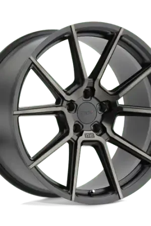 TSW CHRONO Alloy Wheel 19x9 ET20 5x114 Matt Black With Machined Dark F Top Pick