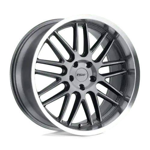 TSW AVALON Alloy Wheel 19x9.5 ET39 5x120 Gunmetal With Machined Lip 76 In Demand