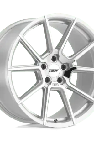 Top Pick TSW CHRONO Alloy Wheel 19x9.5 ET39 5x114 Silver With Mirror Cut Face 7