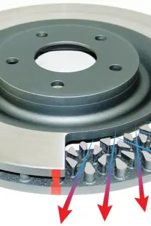 Best Choice DBA 09-13 Infiniti FX50 (S51 Model) Rear Slotted Street Series Rotor