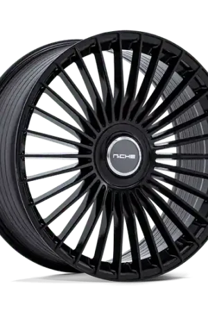 Fast Shipping Niche 1PC NC282 SERENE 5X112/5X120 20x10.5 +38 GLOSS BLACK