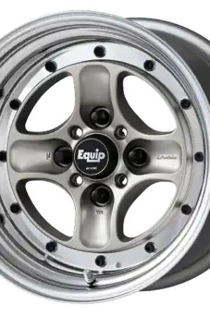 Work Equip 40 4x100 15X6.5 +13 o disk Brut Silver High Quality