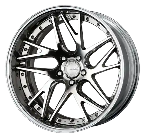 Work Gnosis Cvx 5x120 22x9.5+12 O Disk Buff Finish Budget