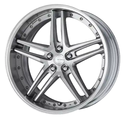 Holiday Sale Work Gnosis Gr205 5x115 19x9.5+22 A Disk Brush Silver Clear