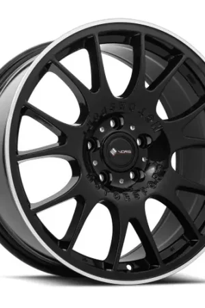 Vors TR14 5x115 18x8 +35 Black w Machined Ring Price Drop