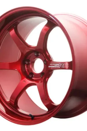 Advan Racing R6 5x114.3 20x10.0 +35 RACING CANDY RED Free Returns
