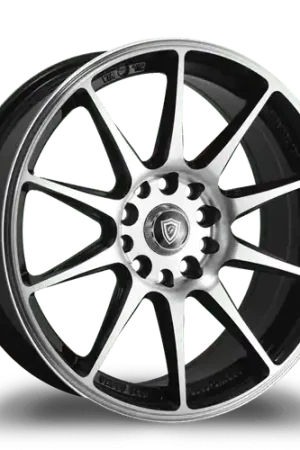 G - LINE ALLOYS G0051 5x114.3/5x120 18x8.5+35 BLACK / MACHINED Mega Sale