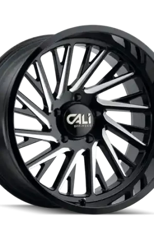 Cali Off-Road Purge 9114 5x127 20x10-25 Gloss Black/Milled Handmade