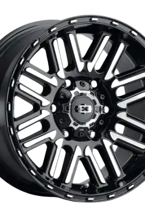 Luxury Vision Off-Road 348 Nexus 5x114.3 16x8+0 Gloss Black Machined Face