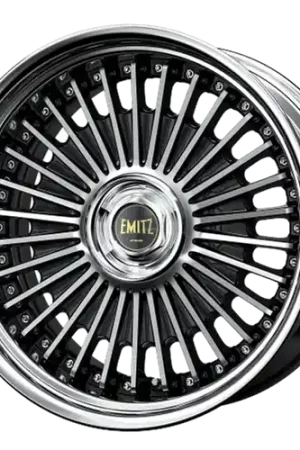 Work Emitz Black Polish 5x112 19x10.5 +45 Budget