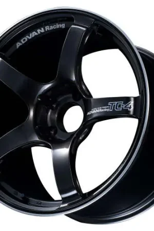 Advan Racing TC4 5x114.3 17x9.0 +35 BLACK GUNMETALLIC & RING Price Drop