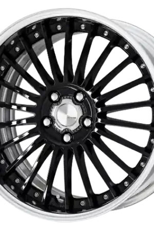 Work Lanvec Lf1 5x100 18x8.5+30 O Disk Black Brand New