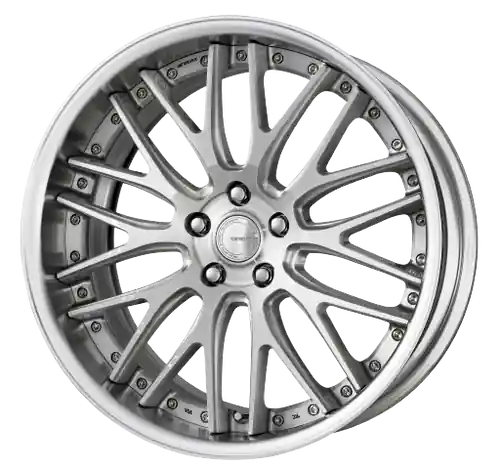 Must Have Work Gnosis Gr204 5x108 19x9.5+45 A Disk Brush Silver Clear