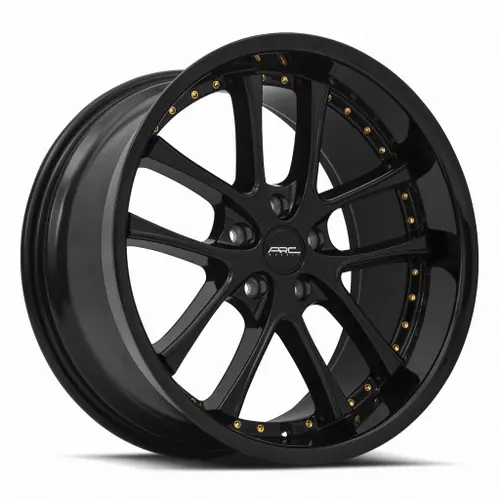 Vors AR5 5x120 19x9.5 +35 All Black Gold Rivet No Minimum Order