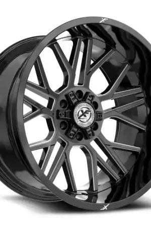 XF Off-Road XF-235 5x127/5x139.7 20x10 -24 Gloss Black & Milled Best Price