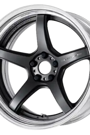 Limited Time Work T5R 2P 5x108 20x8.5 +0 Matte Gunmetal