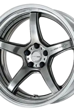 Work T5R 2P 5x105 18x10.0 +18 GT SILVER Price Drop