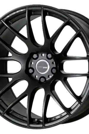 Work Emotion m8r 5x108 17x7 +53 Matte Black Free Returns