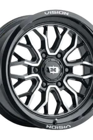 Weekend Sale Vision Off-Road 402 Riot 6x139.7 22x10-19 Gloss Black Machined Face