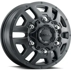 Ultra 003SB Hunter Dually 6X205 16x6 -130.5 Gloss Black w/ Milled Accents Buy Online