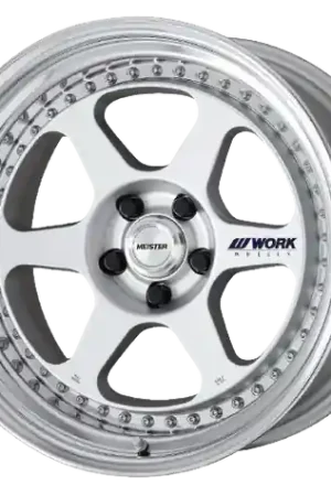 Work Meister L1 3P 5x108 19x13+6 A Disk Matte Silver Final Sale