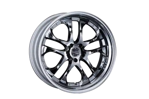 Ssr Agle Minerva Step Rim 5x112 20x8.5+0 Hyper Disk Super Black Coat Warranty Included